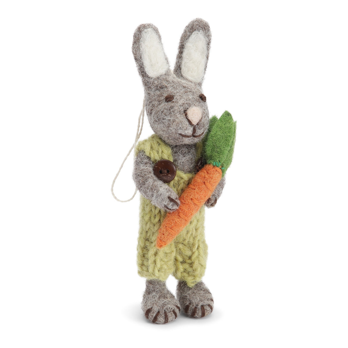 Gry &amp; Sif Osterhase mit Möhre 11 cm