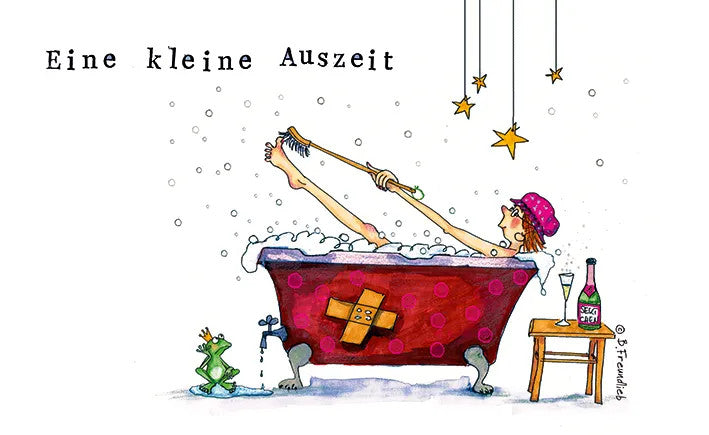 Frühstücksbrettchen Barbara Freundlieb Kleine Auszeit