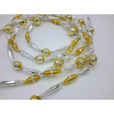 Gablonzer Christbaumschmuck Kette ca. 180cm