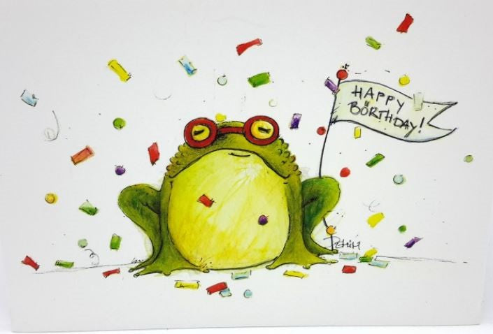 Postkarte Miriam Kramer Happy Börthday