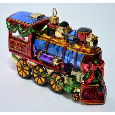 Christbaumschmuck Lokomotive