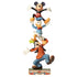 Spektakulärer Disney Traditions Wackelturm mit gestapelten Charakteren wie Mickey Mouse von Jim Shore.
