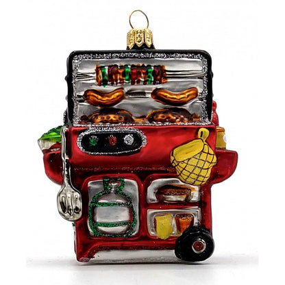 Christbaumschmuck Gas-Grill Barbecue