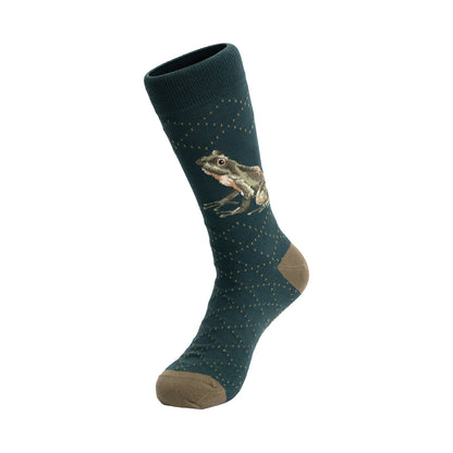 Bambussocken - Frosch - Wrendale Designs - Herren Gr. 41-46