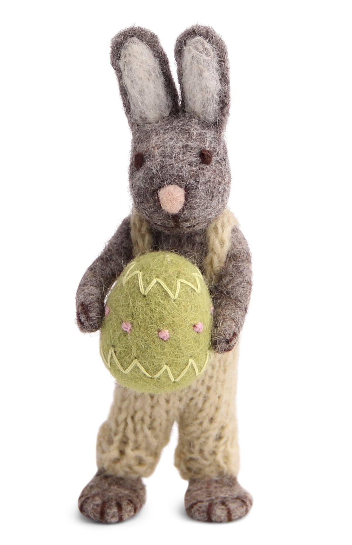 Gry &amp; Sif Osterhase grünes Ei 11 cm