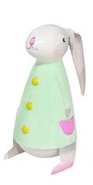 Osterhase Betty mit Schlappohren Türkis M