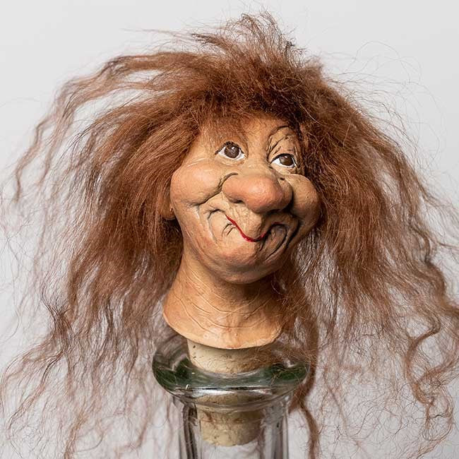 Korkenkopf Trollfrau