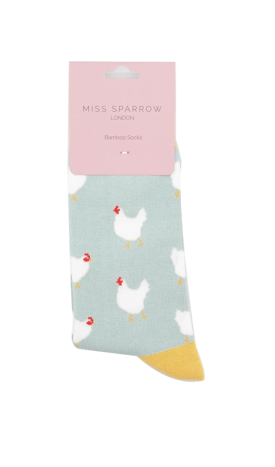 Miss Sparrow Bambussocken – Huhn