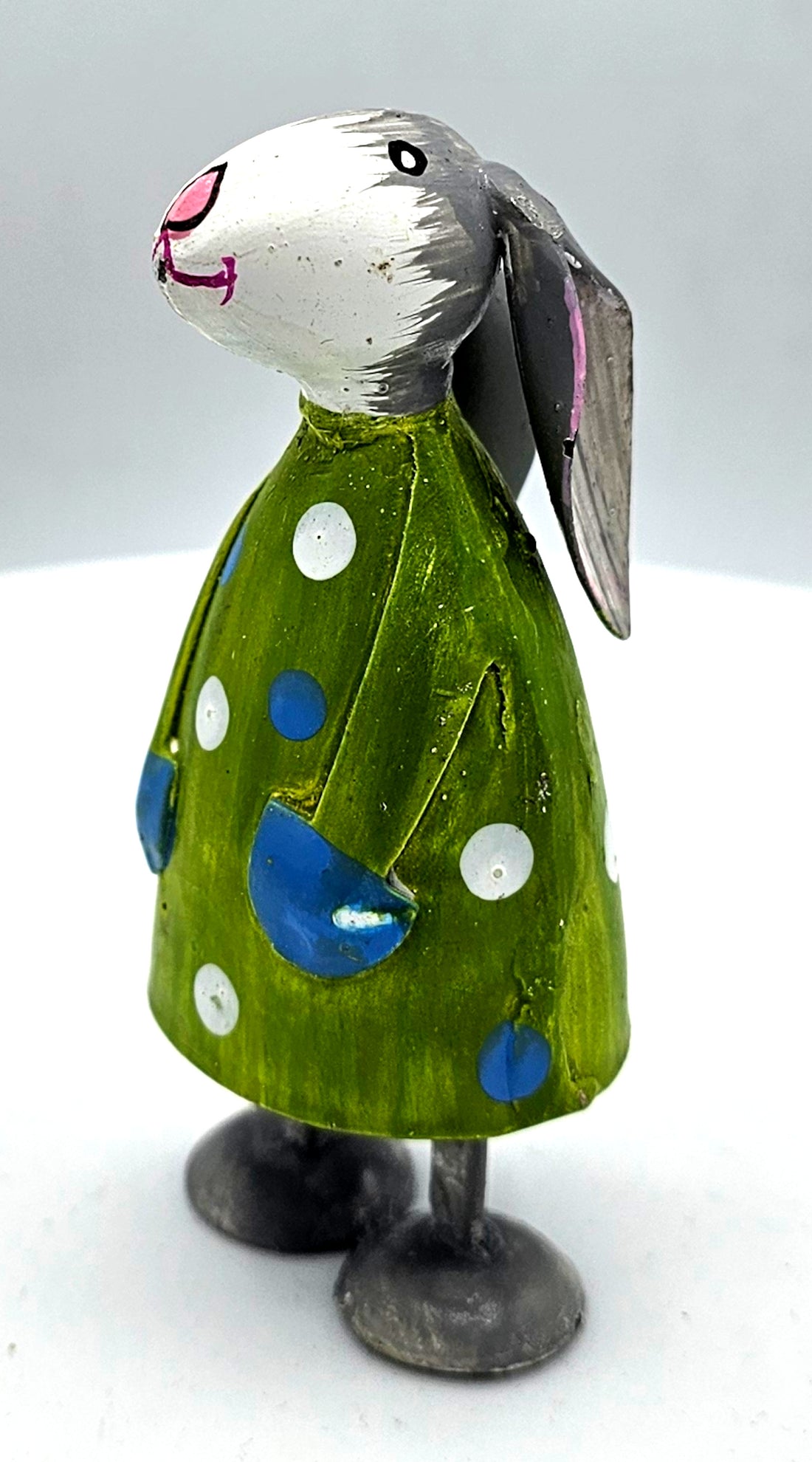 Osterhase Betty mit Schlappohren Grün XXS