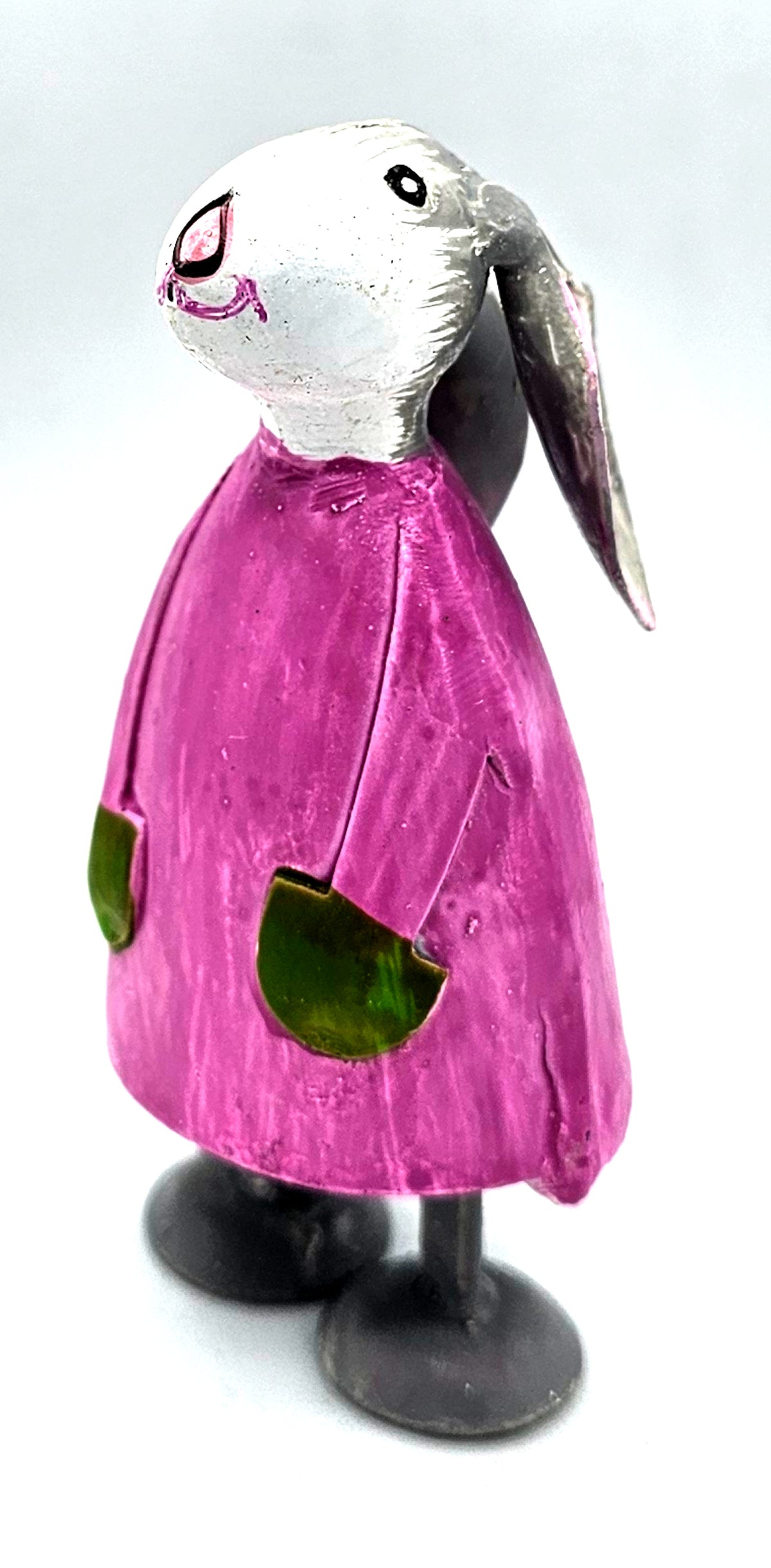 Osterhase Betty mit Schlappohren  Rosa XXS