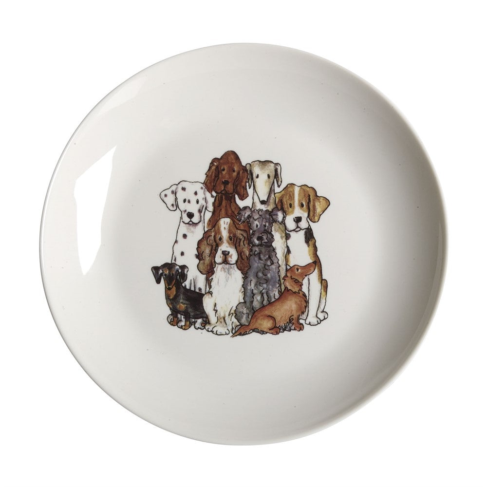 Camilla Ståhl - Porzellanteller - Hundemotiv 16cm