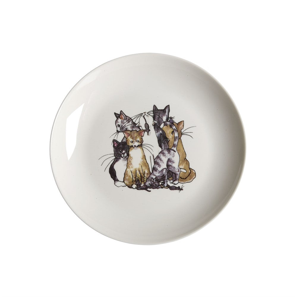 Camilla Ståhl - Porzellanteller - Katzenmotiv 16cm