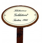 Rosenschild Emaille Goldstern
