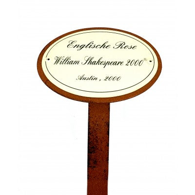 Rosenschild Emaille William Shakespeare 2000