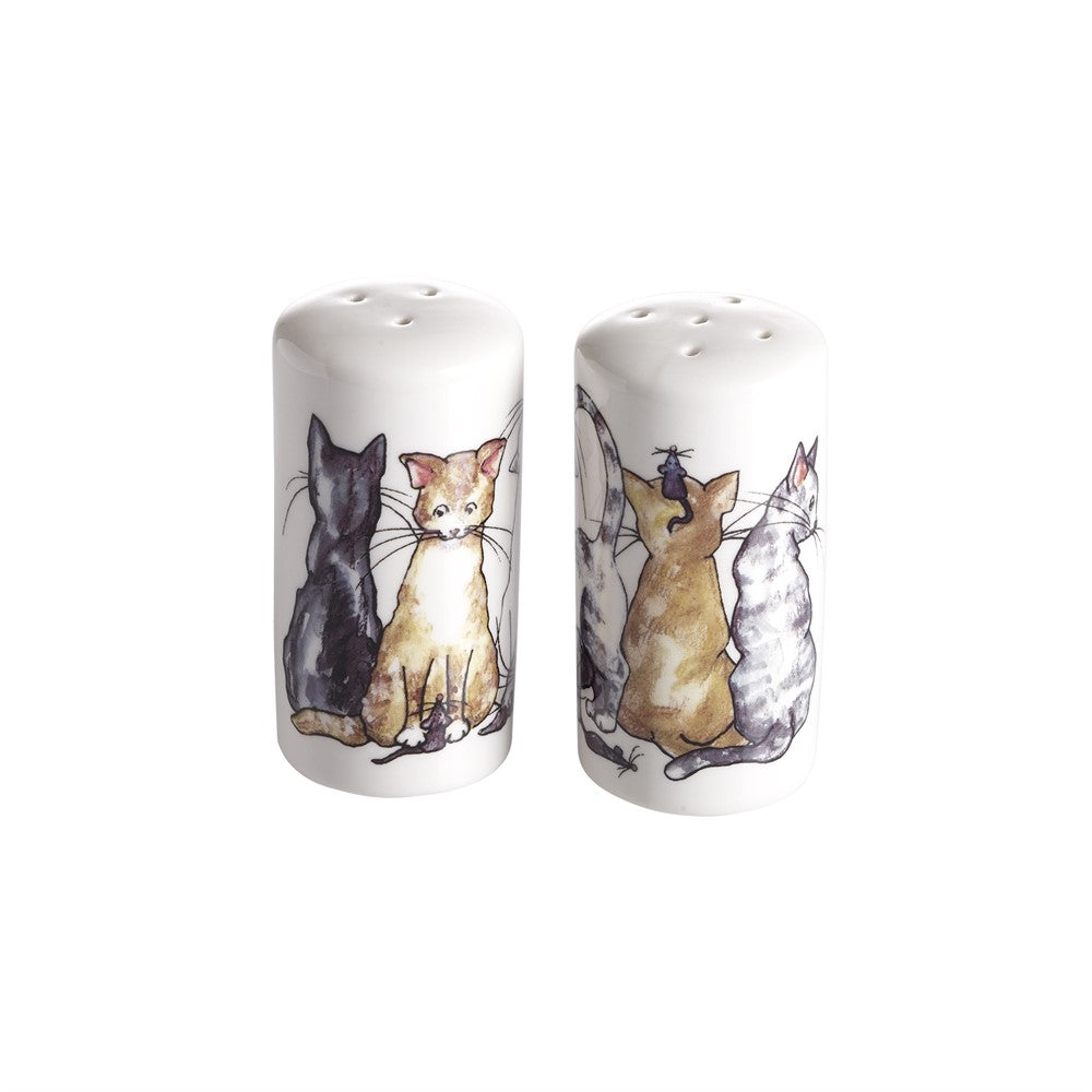 Camilla Ståhl - Salz und Pfefferstreuer - Katzenmotiv 8cm