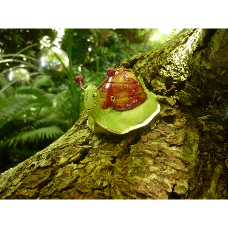 Gartendeko von Medusa Kleine Schnecke