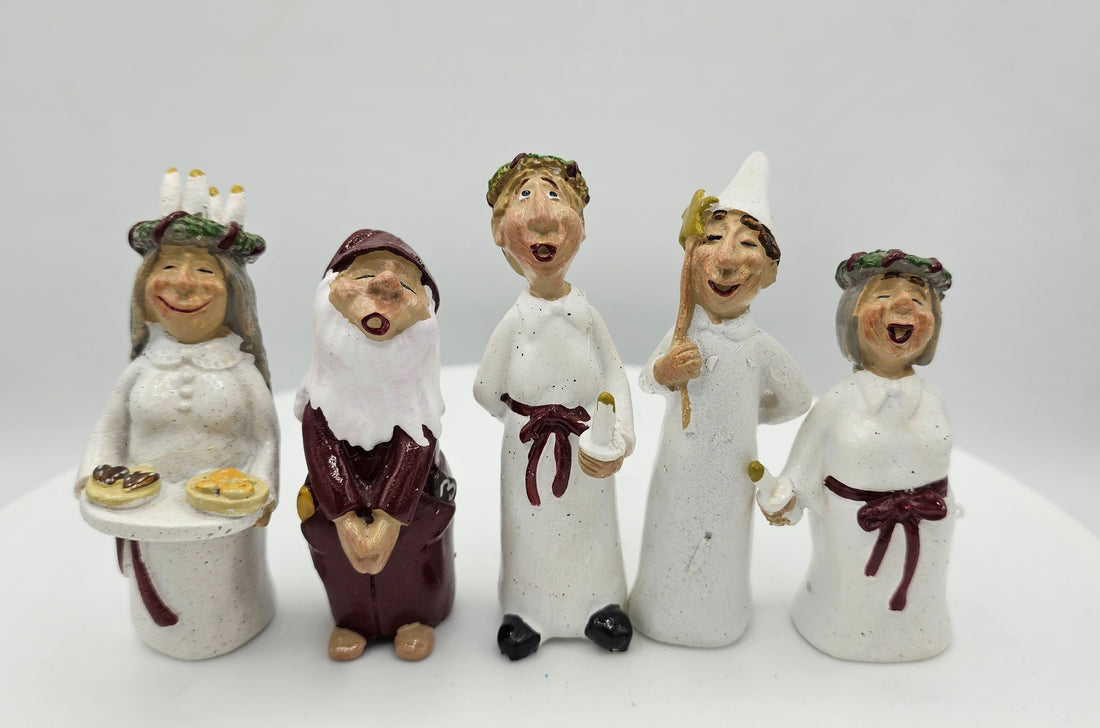 Harvesttime 5 Figuren Lucia &amp; Santa