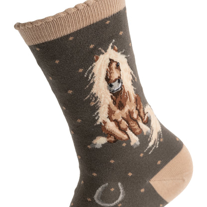 Wrendale Designs - Bambussocken - Pony
