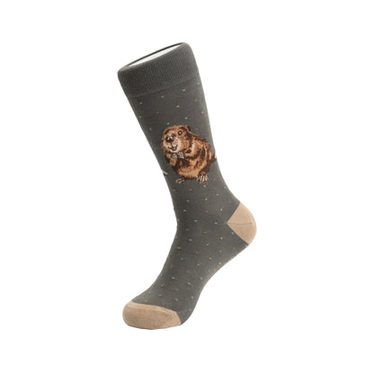 Bambussocken Biber - Wrendale Designs - Herren Gr. 41-46