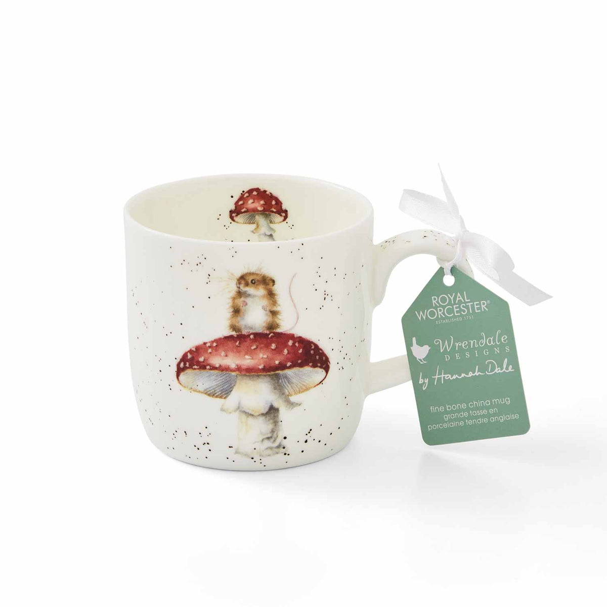 Wrendale Designs Tasse Maus auf Pilz 0.3 ltr.