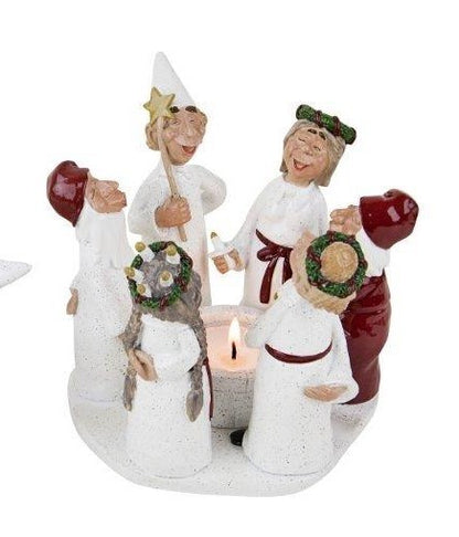 Harvesttime Teelichthalter Lucia &amp; Santa