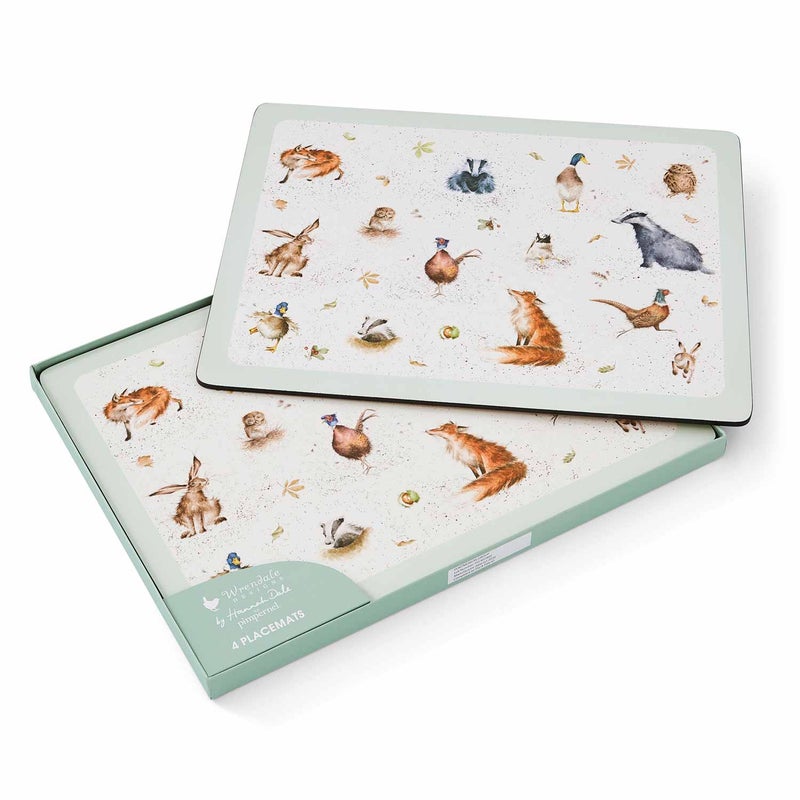 Wrendale Designs - 4 Tischsets - 40 x 30 cm