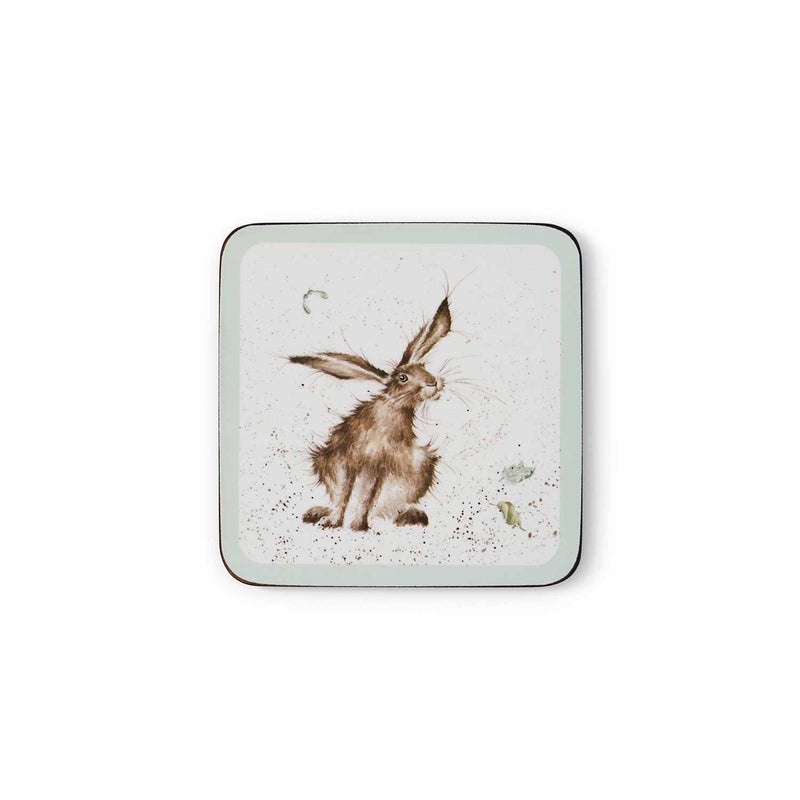 Wrendale Designs - 6 Untersetzer mit Tiermotiven- - 10,5 x 10,5 cm