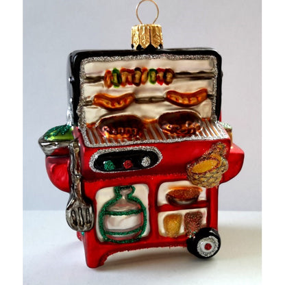 Christbaumschmuck Gas-Grill Barbecue
