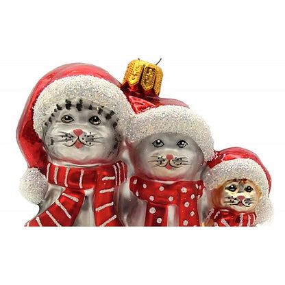 Christbaumschmuck Weihnachtskatzen