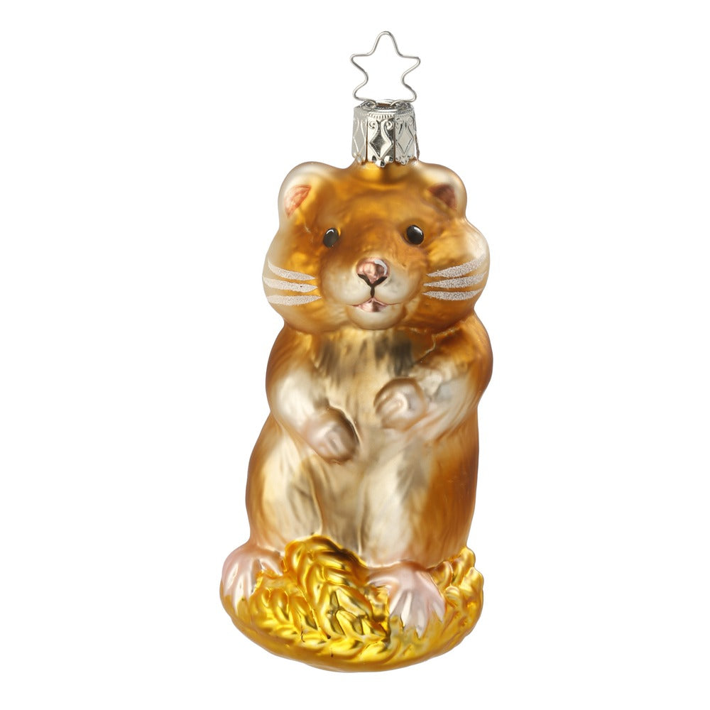 Inge Glas Christbaumschmuck Hamster