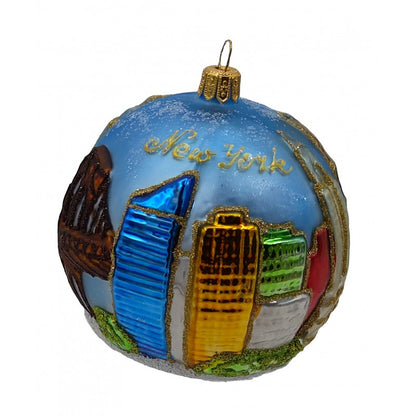 Christbaumschmuck New York Kugel