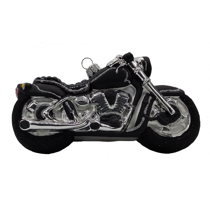 Christbaumschmuck Motorrad Schwarz