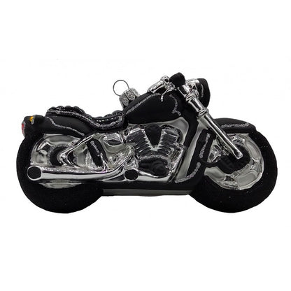 Christbaumschmuck Motorrad Schwarz