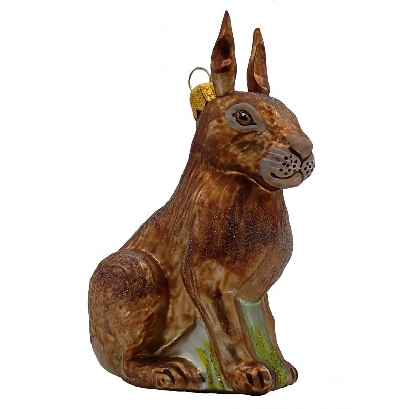Weihnachtskugel Hase