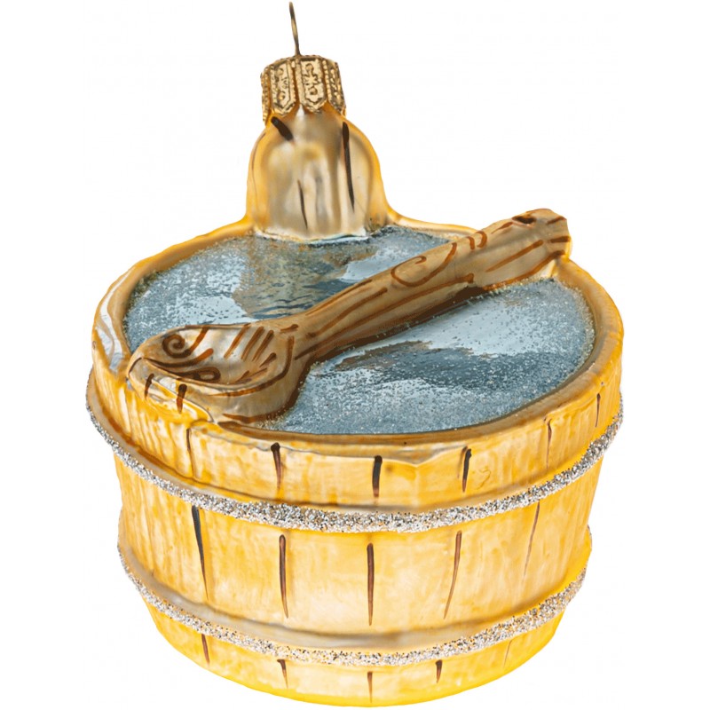 Christbaumschmuck Saunakübel