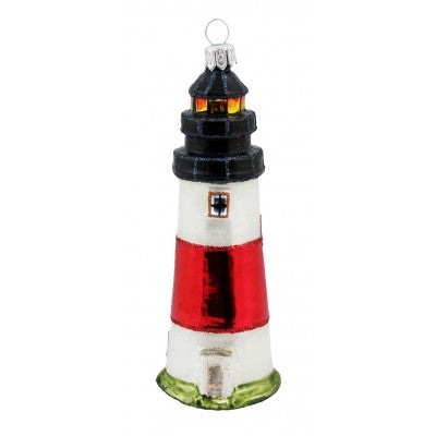 Weihnachtskugel Leuchtturm