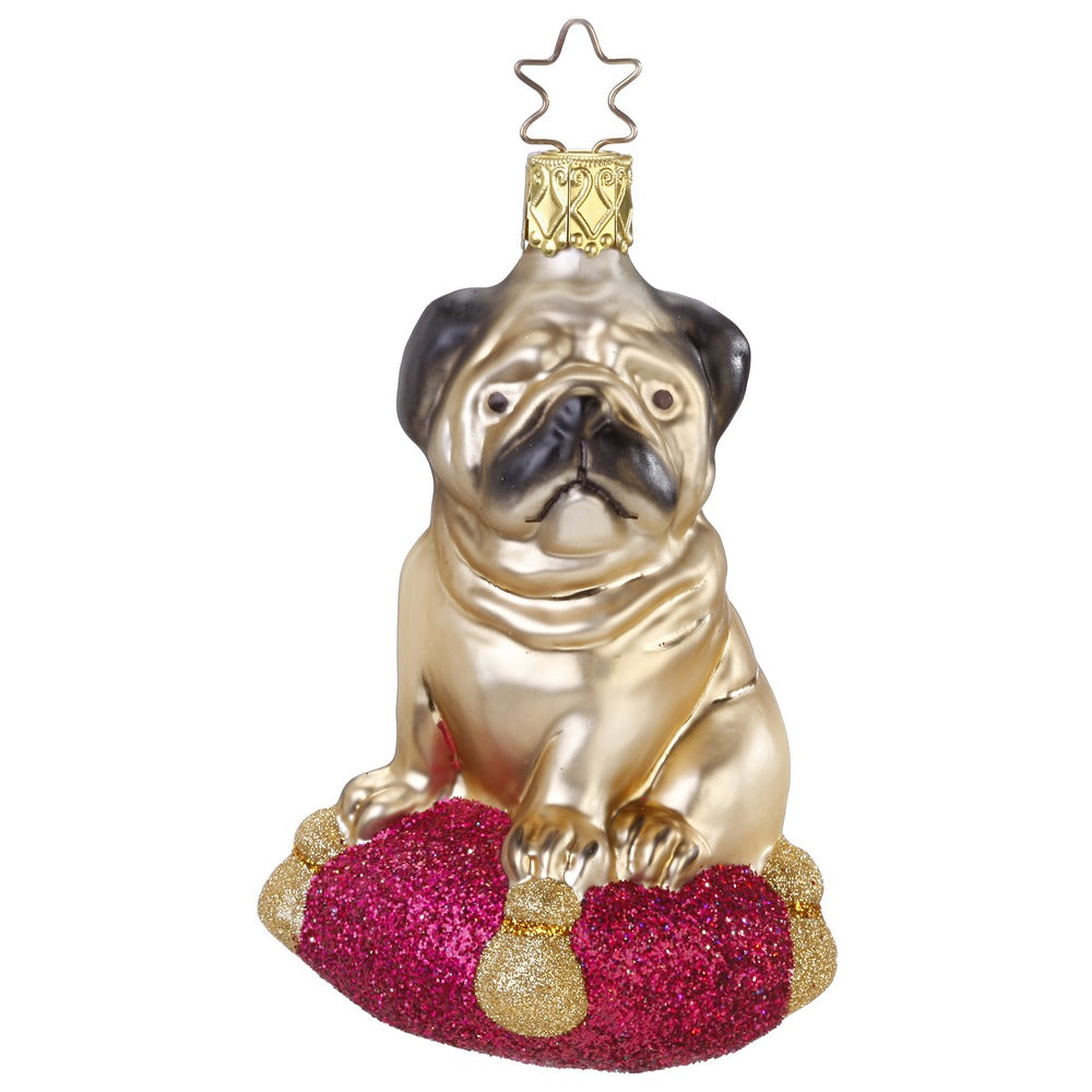 Inge Glas Christbaumschmuck Mops