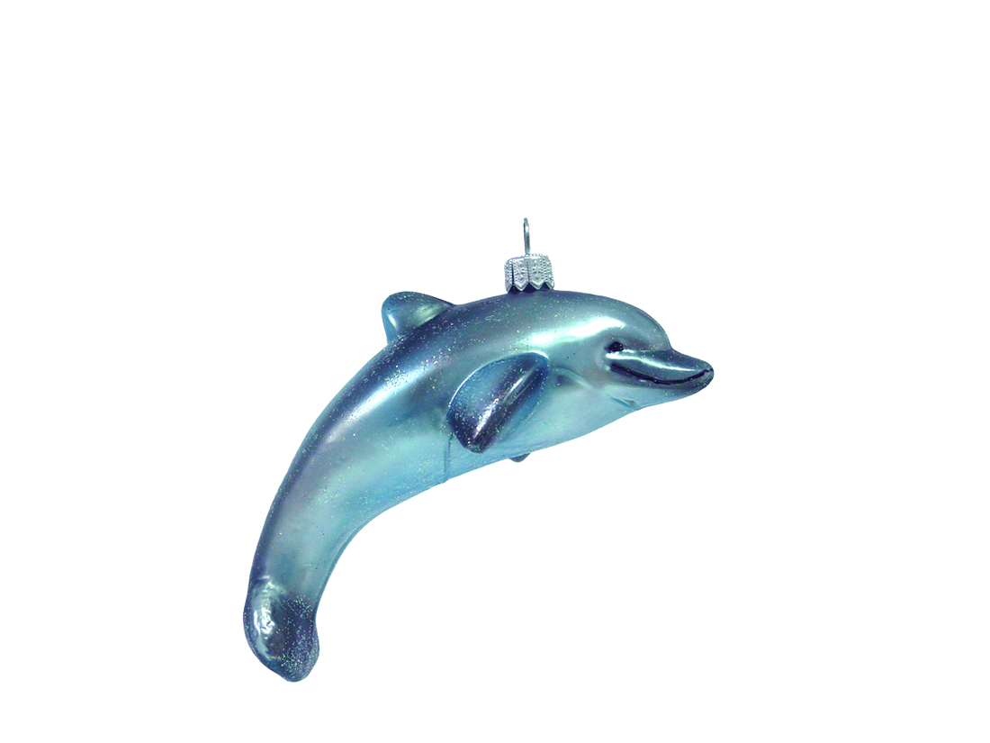 Christbaumschmuck - Hanco - Delphin - 11,5 cm