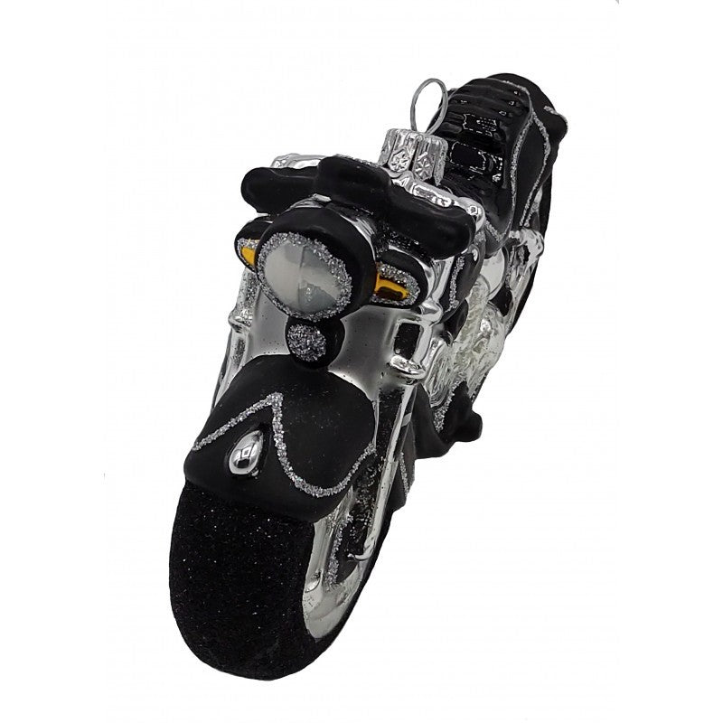 Christbaumschmuck Motorrad Schwarz