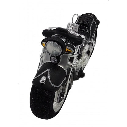 Christbaumschmuck Motorrad Schwarz