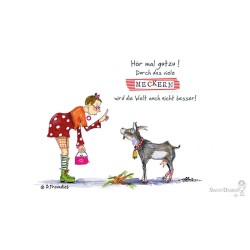 Frühstücksbrettchen Barbara Freundlieb Meckerziege