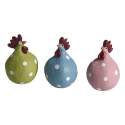 Ruth Vetter Hennen 3er Set, sortiert Ruth Vetter Hennen 3er Set, sortiert