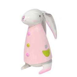 Osterhase Betty mit Schlappohren Rosa XS