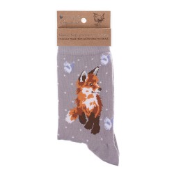 Motivsocken - Fuchs - Wrendale Designs - Damensocken - 37-42