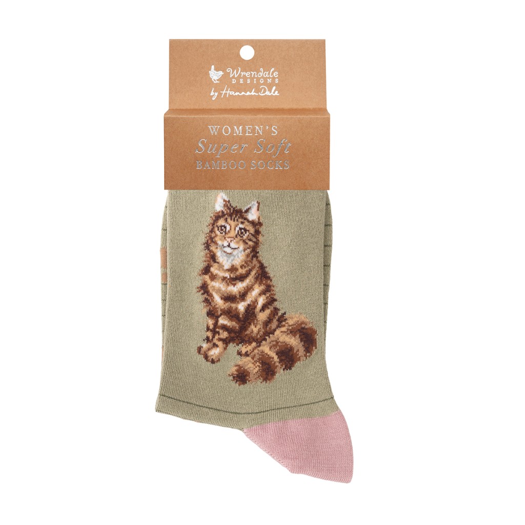 Motivsocken - Katzen - Wrendale Designs - Damensocken - 37-42 Motivsocken - Katzen - Wrendale Designs - Damensocken - 37-42