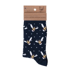 Motivsocken - Bienen- Wrendale Designs - Damensocken - 37-42