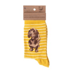 Motivsocken - Dackel - Wrendale Designs - Damensocken - 37-42 Motivsocken - Dackel - Wrendale Designs - Damensocken - 37-42