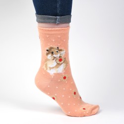 Motivsocken - Hamster - Wrendale Designs - Damensocken - 37-42 Motivsocken - Hamster - Wrendale Designs - Damensocken - 37-42