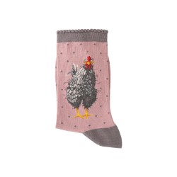 Motivsocken - Huhn - Wrendale Designs - Damensocken - 37-42
