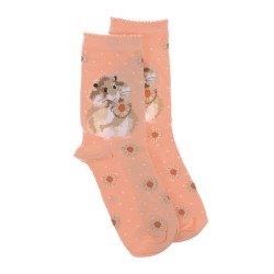 Motivsocken - Hamster - Wrendale Designs - Damensocken - 37-42 Motivsocken - Hamster - Wrendale Designs - Damensocken - 37-42